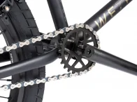 wethepeople "Arcade" BMX Rad - Matt Black (Schwarze-Reifen)