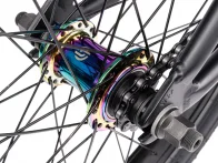 wethepeople "CRS FC 20" BMX Bike - Matt Black / Oil Slick | Freecoaster