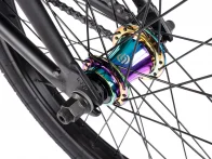 wethepeople "CRS FC 20" BMX Bike - Matt Black / Oil Slick | Freecoaster