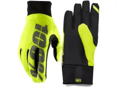 100 Percent "Hydromatic Waterproof" Gloves - Fluo Yellow