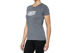 100 Percent "Icon Woman" T-Shirt - Grey Heather