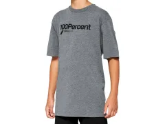 100 Percent "Manifesto Youth" T-Shirt - Grey Heather (Kids)