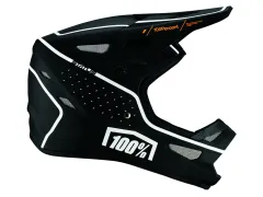 100 Percent "Status BMX/Downhill" Fullface Helm - Dreamflow Black
