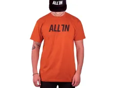 ALL IN "Logo" T-Shirt - Rust