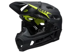 Bell "Super DH" Spherical Fullface Helmet - Matte Gloss Black