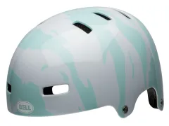 Bell "Span" BMX Helmet - Gloss Ravine White/Blue
