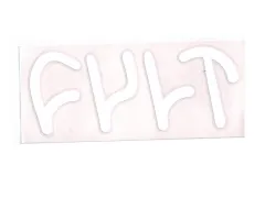 Cult "Die Cut" Sticker
