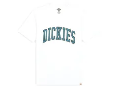 Dickies "Aitkin" T-Shirt - White/Lincoln Green