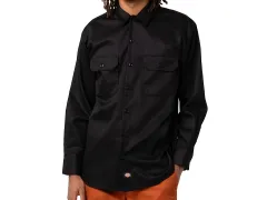 Dickies "Work Recycled Longsleeve" Shirt - Black