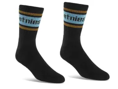 Etnies "Crew" Socks - Black/Blue