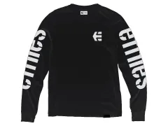 Etnies "Icon" Longsleeve - Black/White