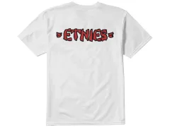 Etnies "Rebel E Tee" T-Shirt - White/Red