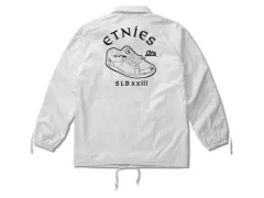 Etnies X SLB "Coaches" Jacket - White/White