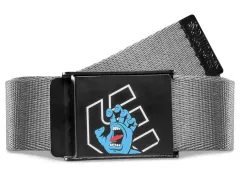 Etnies X Santa Cruz "Screaming Hand" Belt - Charcoal