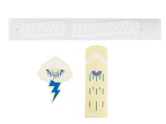 Kink Bikes "Cloud"  Decal Stickerset - White