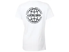 LucruBMX "Global Woman" T-Shirt - White