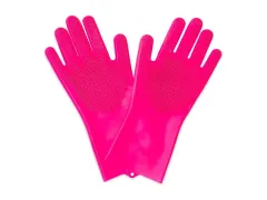 Muc-Off "Deep Scrubber" Handschuhe - Pink
