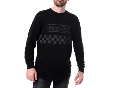 Muc-Off "Moto Long Sleeve Mesh" Trikot - Black