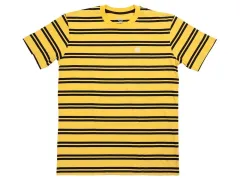 Odyssey BMX "Stitched Monogram" T-Shirt - Yellow/Black