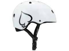 ProTec "Low Pro" BMX Helmet - Glossy White
