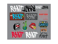Rant BMX 2020 Stickerset