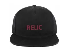 Relic BMX "Script 5 Panel" Cap - Black