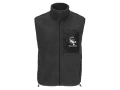 Skilldash "Worth The Trouble Fleece" Vest - Black
