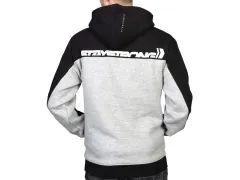 Stay Strong "Cut Off" Hooded Pullover - Black/Grey
