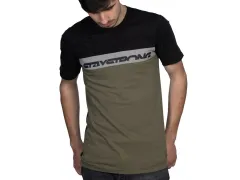Stay Strong "Cut Off" T-Shirt - Army Green