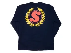 Sunday Bikes "Winners Wreath" Longsleeve - Navy