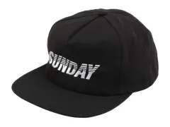 Sunday Bikes X SHREDD "5-Panel Snapback" Basecap - Black