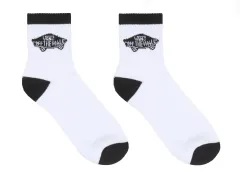 Vans "Art Half Crew" Socks - White/Black