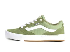 Vans "BMX Proof Wafflecup" Shoes - Olive Green/White