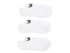 Vans "Classic Kick" Socks (3 Pair) - White/Black