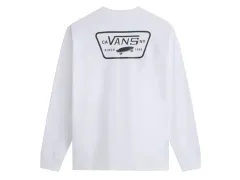 Vans "Full Patch Back" Longsleeve - White