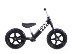 Cult "Push 12" BMX Balance Push Bike - 12 Inch | Black