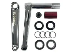 Fit Bike Co. "Indent 2-PC Spline Drivepc" BMX Crank - 24mm