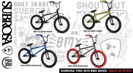 Subrosa Tiro 2019 BMX Bikes - back in stock