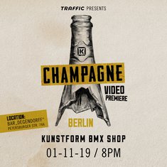 Kink Champagne BMX Video Premiere Berlin