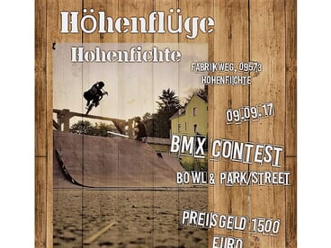 Höhenflüge Hohenfichte 2017 - BMX Contest