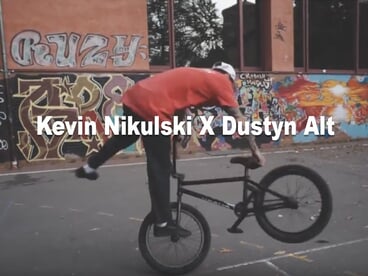 Kevin Nikulski X Dustyn Alt - BMX Flatland in Berlin 2017