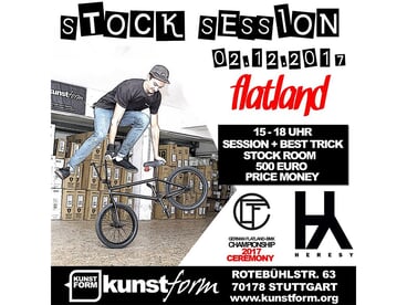 Kunstform Stock Session BMX Flatland Contest 2017