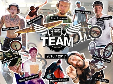 kunstform BMX Shop Team - Saison 2016/2017