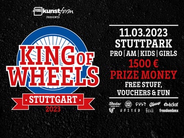 Alle Infos: King of Wheels 2023 BMX Contest in Stuttgart