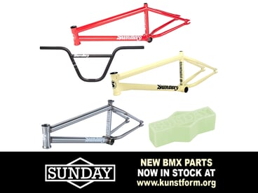 New Sunday 2019 BMX Teile - Auf Lager!