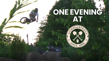 One evening at Aichwald Trails