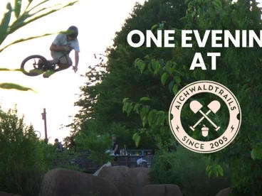 One evening at Aichwald Trails