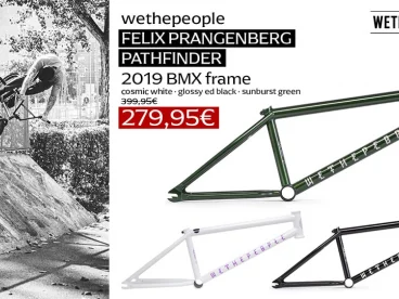 wethepeople Pathfinder Felix Prangenberg 2019 BMX Frame Sale