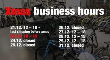 Xmas 2018 - Dates and Business Hours