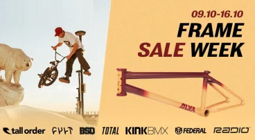 BMX Rahmen Sale Woche